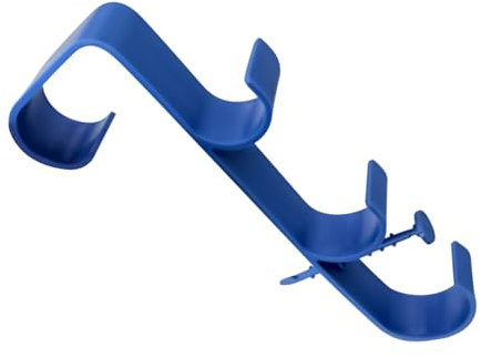 Générique Crochets pour Piscine,Hooks Solides et Stables pour Clôtures - Accessoires Jardin Terrasse Mur pour Extérieur Sport et Loisirs