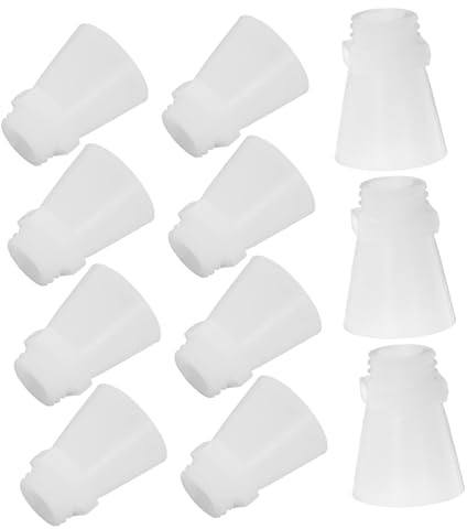 MUCKLILY Ugelli per Estintori a Bocca Larga 50 Pezzi in Plastica per Sostituzione Ugelli Estintori 1 Kg, Accessori Ricambio Estintore Portatile per Manutenzione e Sicurezza Antincendio