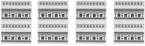 4 plantillas de estampado en relieve, prácticos patrones lindos, diseño en relieve, moldes de plantillas para manualidades, para hacer tarjetas, invitaciones, álbumes de recortes,