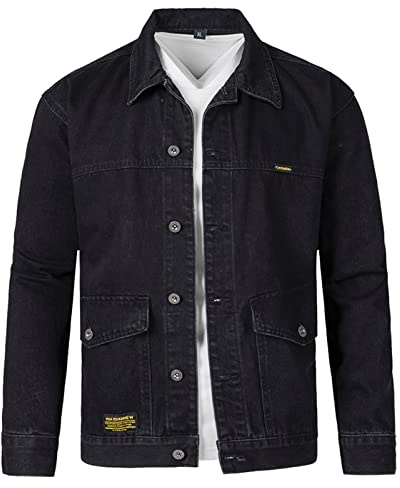 Giubbino Jeans Uomo Giacca Di Jeans Uomo Giacca Invernali Felpati Leggero Giubbotto Estivo Invernale Primavera Marca Primaverile Cotone Giubbotti In Pelle Leggera Elegante Estiva 2Xl Giacche Estive