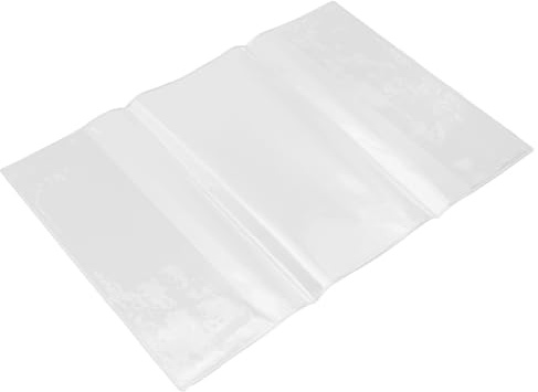 LIGHTAOTAO Transparente Pvc Buchhülle A5 Schutzhülle für Schulbücher mit Einfachem Schutz und Leicht zu Reinigen für Schule und Bildungsumgebung