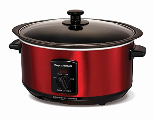 Morphy Richards 48702 163W 3.5L Rosso fornello a cottura lenta