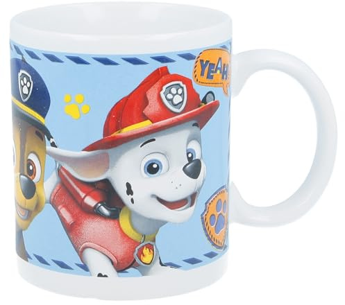 Paw Patrol 8412497767267 Tasse en céramique 325 ml dans une boîte cadeau Motif Pat' Patrouille « Boy Icons » (76726) Multicolore