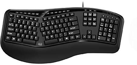 Adesso AKB-150UB This Keyboard Offer Users Two Advanced Input Devices With Ergonomic Design And