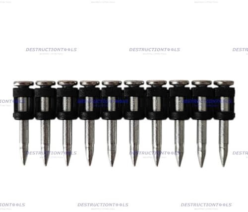 1000x Collated Concrete Nails 27mm - for Spit Pulsa 700, 27, 40, 65 & 800 - HC6/27
