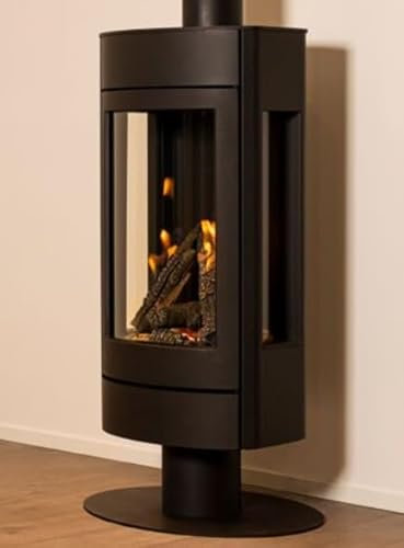Wanders Gaskamin TALI 3F | 3-seitig verglast | mit Fuß | Propan | 5 kW