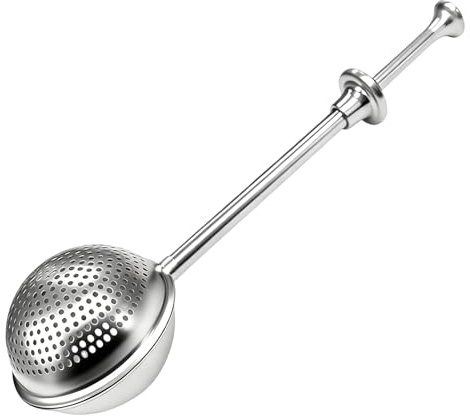 Spandicarina, di setacciatura a strati, 5 cm, bacchetta per spolverare, bacchetta per spolverare panettieri, setaccio antiruggine, per cannella, sale, amido, spezie, cucina e panetteria