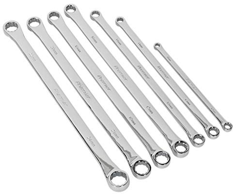 Sealey Ak6311 Double End Ring Spanner Set 6Pc Extra-Long Metric