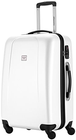HAUPTSTADTKOFFER – bröllop – hård handbagage TSA, Vitt, 65 cm, Handbagage