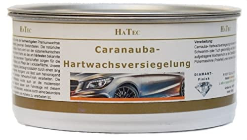 hatec carnaub awachs, carn - Unión roscada de hartwachsversiegelung 400 gr., carn - auba, carnaub awachs, abrillantador, Auto abrillantador, Barniz de abrillantador