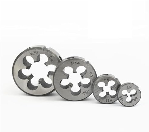 Weischer® - HSS Schneideisen M4,5 x 0,75 I metrisches Regelgewinde I Aussengewindeschneider Gewindeschneideisen