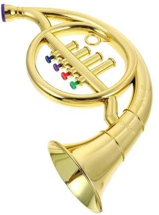 Dekorationen für Musikinstrumente Saxophon-Modell, niedlich, dekorativ, Waldhorn, kreativ, einzigartig, tragbar, Mini, klassisches Miniaturmodell, tragbares Musikinstrument