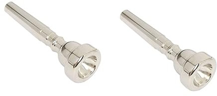 ifundom 2St Trompetenmundstück professionelles silberne Trompete Trompeteninstrument Trompete 7c Posaune Kupfermundstück C Präzises Horn Trompetenersatz