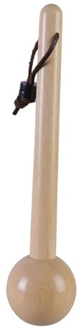 Ksikdeg Mazza da baseball mazza da baseball in legno di gomma 31 cm/12,20 pollici facile da maneggiare, peso leggero per allenamento e tempo libero