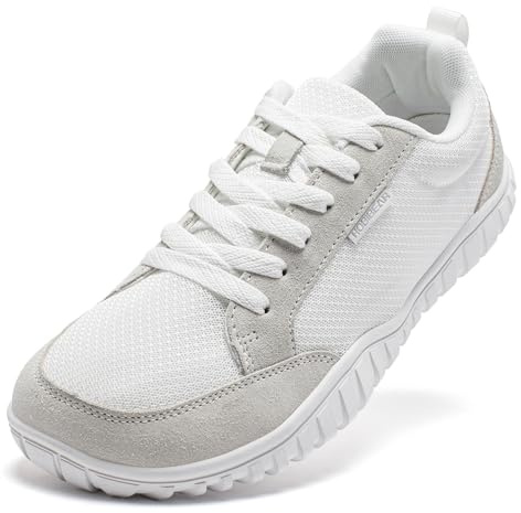 HOBIBEAR Zapatillas Deportivas de Punta Ancha para Mujer y Hombre Zero Gotas Antideslizantes Zapatos Deportivos Descalzos para Trotar y Caminar