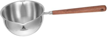 Alipis Mestolo Per Zuppa in Acciaio Inossidabile: Con Doppio Beccuccio, Manico Lungo Per Servire in Sicurezza, Cucchiaio Da Cucina Per Zuppe, Salse E Stufati.