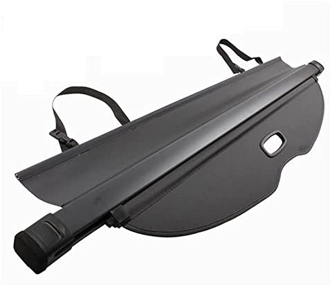 Cache-Bagages Rétractable pour Mazda 5 M5 2007-2019, Cache-Bagages Bagages Housse Colis Cargo Rangement Partition Bouclier Couverture,Black