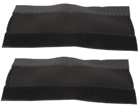 EXAOMBLE Bike Chain Guard Protector for Bicycle Frame 2pcs Black Cycling Chain Stay Wrap Cover Boys and Girls and Road Bike Accessories