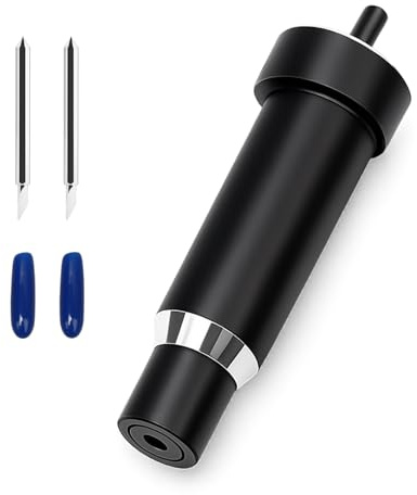 Deep Cut Blade With Housing Compatible With Multiple Cutting Machines,for Thick Materials, Precision DIY Crafting, Long-Lasting 60° Blades for Detailed Designs and Engraving Projects