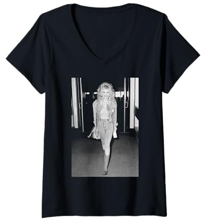 Femme Dolly Parton Je Te connais par cœur, 1988 T-Shirt avec Col en V