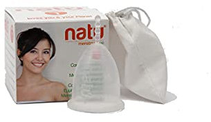 COPPETTA MESTRUALE NATU’ 1 MORBIDISSIMA FACILE INSERIMENTO ASSORBENTI CICLO 1