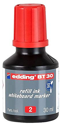 Edding BT30 Whiteboard Marker Tinte 30ml - Rot für 360Xl