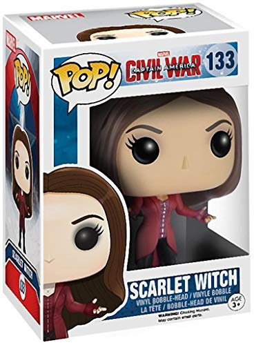 Civil War Captain America Scarlet Witch Pop! Vinyl Figure