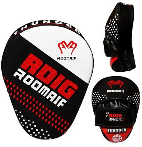 ROOMAIF Handpratzen Pratze Boxen Schlagpolster Boxtraining Pratzen Focus Pads RFP-203 DE