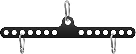 RIMLUFE Double to Single Adaptor Plate LAT T Bar Row Pull Up Down Accessories Tricep Rope Cable Crossover Machine Attachments Workout Weight Spreader Pulley System Landmine D Handles for Home Gym