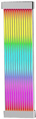 Amesor Cavo PC RGB,Cavo di prolunga con Guaina PSU per Alimentatore - Scheda Madre ATX a 24 pin/3x8 Pin GPU per Computer Super Luminosi per Custodia per Giochi per Computer