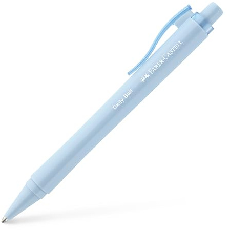 Faber-Castell 140689 - Stylo à bille Daily Ball XB - Bleu Caraïbe