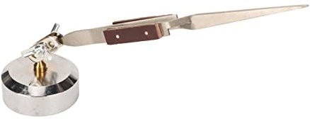 Pincettes à Souder Rotatives, Pincettes Ergonomiques de Troisième Main à Verrouillage croisé Sûr en Acier Inoxydable pour Usine de Bijoux