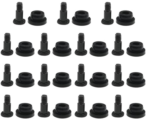 safycaby 15 PCS HDD Mounting Screws Hard Disk Drive Screws and Rubber Shock Absorber Washer Kit PC Hard Drive Installation Accessories for 3.5-Inch HDD SSD Computer Case (3.5 inch)