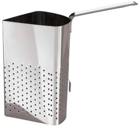 SET 4 SPICCHI COLAPASTA PROFESSIONALE con manico in ACCIAIO INOX AISI 304 (per pentola ø 40 cm) (4) - ATTENZIONE LE NORMALI PENTOLE DI CASA SONO ø 28-30, LO SPICCHIO NON E' ADATTO.