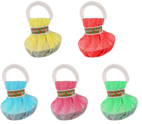 FONGKNOX 5 stelle filanti a mano, popper, stelle filanti, coriandoli, caramelle pulite, per compleanni, matrimoni, celebrazioni, lauree