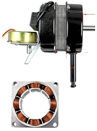 LVXBHZQD Motor de Ventilador eléctrico de 220 V y 60 W, Control Remoto de Mesa, Motor de Pared Puro, Motor de Cobre, Accesorio Universal for Ventilador de Suelo.(D)