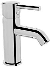 VitrA Minimax Basin Mixer Tap - Compact Single Lever Bathroom Sink Tap, Suitable for Low Pressure Areas - Premium Quality Monobloc Brass Tap, Money and Energy Saving. Fine Chrome Finish
