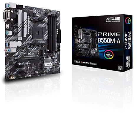 ASUS Prime B550M-A/CSM AMD B550 Emplacement AM4 Micro ATX