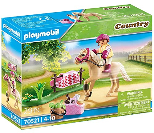 PLAYMOBIL - Pony German Riding, Color, 70521
