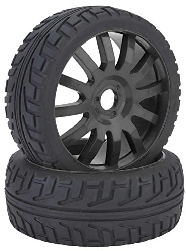 Pneumatici Auto Rc, 1/8 Fuoristrada Ruote Gommate e Veicoli Parti Ruota per Gomma del Camion Accessorio Buggy Corsa Pezzi in Modello di Telecomandato Carrello Ricambio Gomme Mozzo Wheel Anteriore