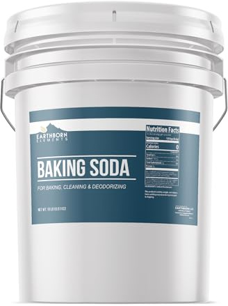 Earthborn Elements Baking Soda (2 Gallons) Sodium Bicarbonate, Cooking, Cleaning & Deodorizing