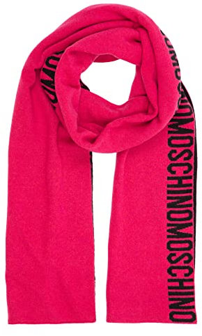 Moschino damen Wollschal fuchsia