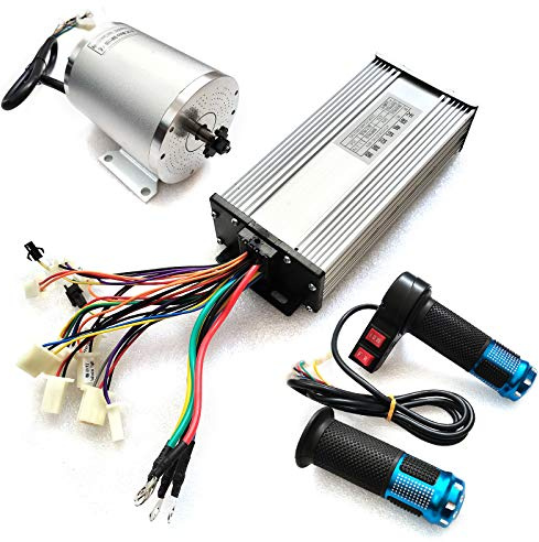 ROMYIX Brushless Electric Bicycle Motor Speed Controller Kit 2000 W 60 V Stable Silent Brushless Speed E-Bike Controller for Electric Bicycle Scooter