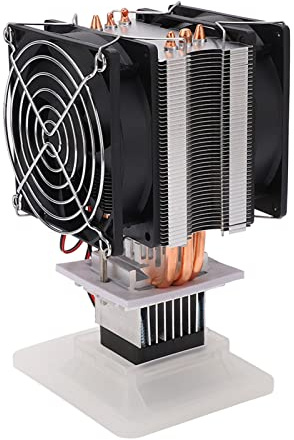 Peltier-Kühler, DC12V Elektronische Kühlerbaugruppe, Halbleiter-Kühlsystem ABS-Rohrkühler aus Aluminiumlegierung Zur Kühlung Kleiner Bereiche, Kühlkörper