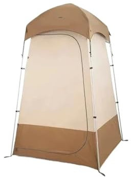 Pop Up Toilet Tent Portable Camping Shower Tent 210T Sunscreen Waterproof Outdoor Single Shower Changing Tent Emergency Toilet Tent for Beach and Camping