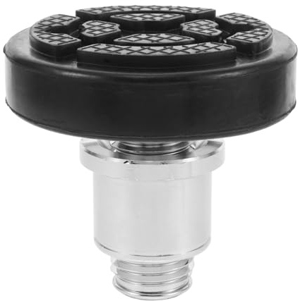 FUNOMOCYA 50-mm Gummiauflagen für Autohebebühnen, Rund, Stahl | Auto und Truck Hoist, Verstellbare Höhe, Hohe Tragfähigkeit, Einsatz bei Wartung und Profi Use