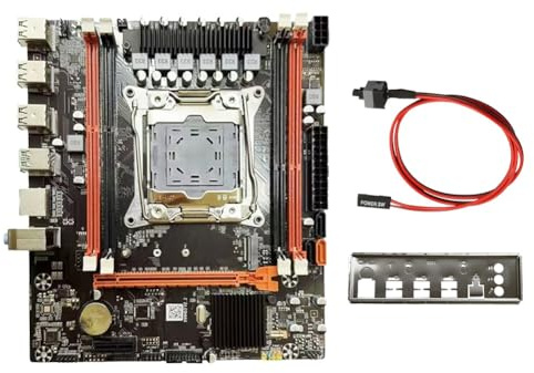 Ounfhtrttk Kit de Placa Base X99H DDR3 LGA2011-V3 4X Ranura DDR3 M.2 NVME Soporta CPU E5-26XX V3 E5-2678 V3 E5-2696 V3 E5-2629 V3.