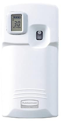 Rubbermaid Commercial Products Microburst 3000 Duftspender | LCD, Automatisch | 10 x 55 x 32 cm, Weiß