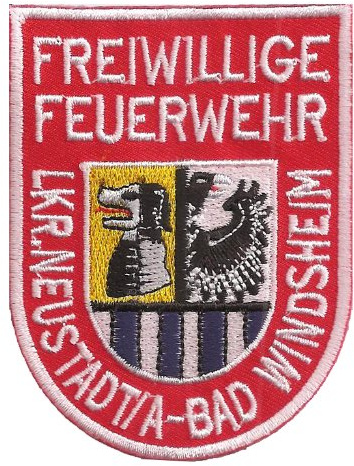 Freiwillige Feuerwehr LKR Neustadt Bad Windsheim Abzeichen Aufnäher