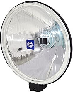 HELLA 1F4 005 750-101 Alogeno-Faro di profondità, Comet 500, 12V, rotondo, Numero di riferimento 37.5, avvitato, Lente diffusore con struttura, colore diffusore luce cristallino, Sx/Dx